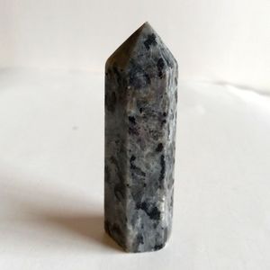 Flashy Larvakite Crystal Tower